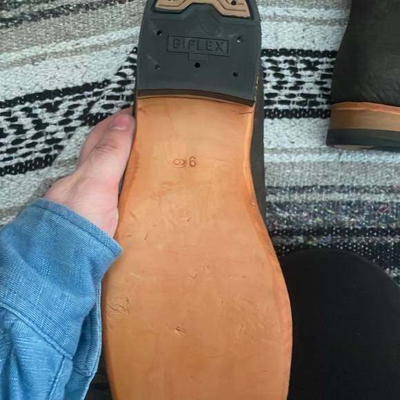 New Quincy Boots The Real American Boot Wide Square Toe Volcano Leather Roses . - Picture 7 of 12